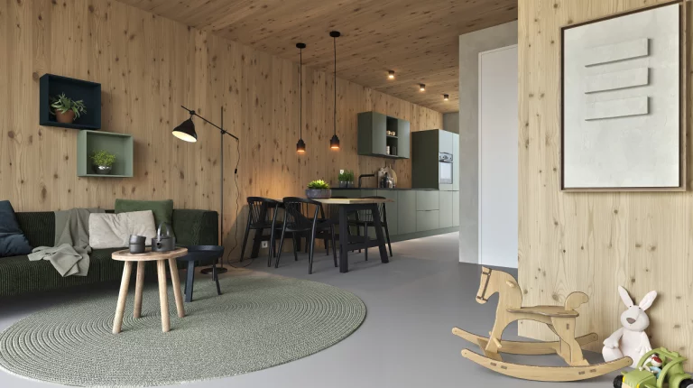 Houten woningen: radiks veenendaal